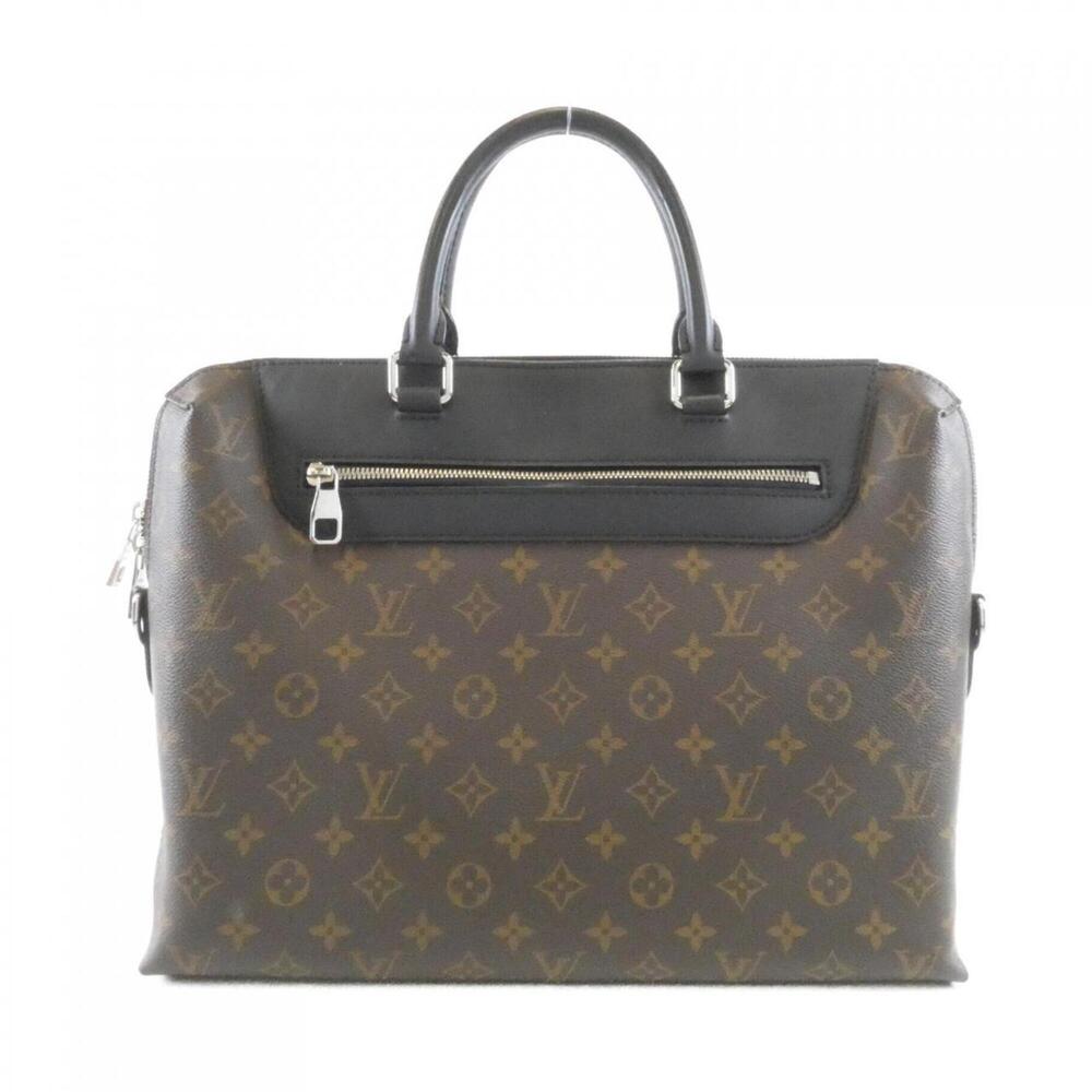 Louis Vuitton Monogram Macassar Porte Documents Jour M54019 Handbag